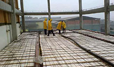 Estrutura em concreto armado
